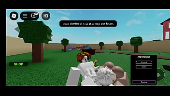 Gostossa do roblox sendo fudida sem dó até gozar