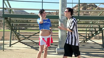 Savannah camden lets the referee fuck her