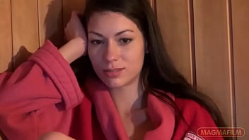 Young Girl Gets Horny In The Sauna And Does It To The Old Guy thumbnail