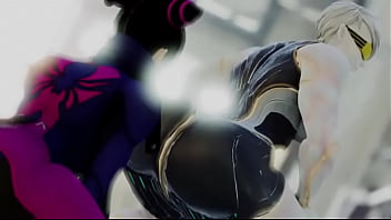 Street fighter seth x juri booty shaking booty licking