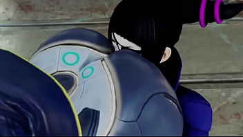 Street fighter seth x juri booty shaking booty licking