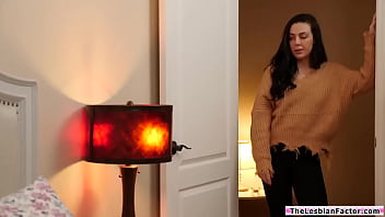 Ebony lesbian scarlit scandal forgave her girlfriend whitney wright after cheating they make out whitney fingers and licks her black pussy