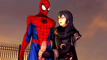Crossover time with lucina and spider man