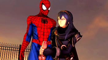 Crossover time with lucina and spider man Crossover time with lucina and spider man