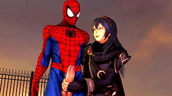 Crossover time with lucina and spider man