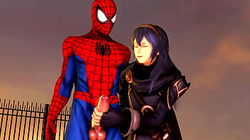 Crossover time with lucina and spider man