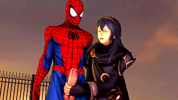 Crossover time with lucina and spider man
