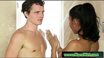 Nuru massage and dick sucking on air matress 25