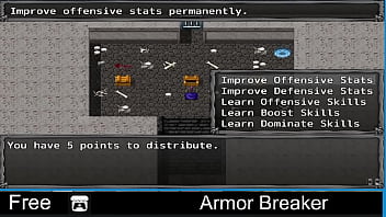 Armor breaker free game itchio role playing adventure