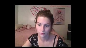 Sexy woman from fondles her pussy