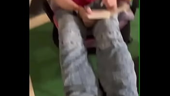 Playing with my cousin in law kinkydannyxxx during his class now streaming on & justforfans link below