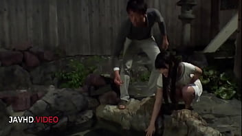 Yui kasugano's intimate encounter under moonlit sheets