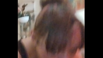 Super slutty milf devours dick daily sloppy throat with gagging and a cumshot for this whore