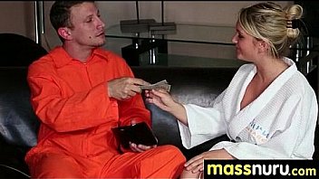 Lucky client gets a full service massage 11