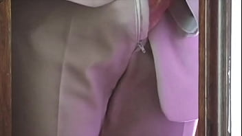 She masturbates while watching lesbian stepsisters please each other