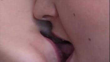 She masturbates while watching lesbian stepsisters please each other