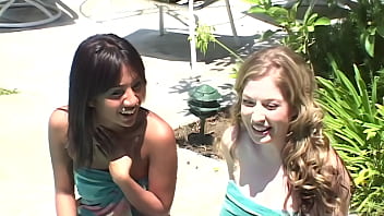 Threesome in outdoor