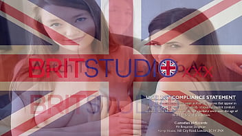 British teen sucks a fan & eats cum