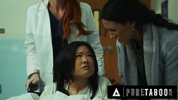 Asian with alien dick fucks horny milfs