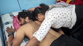 An intense moment of passion between two lovers