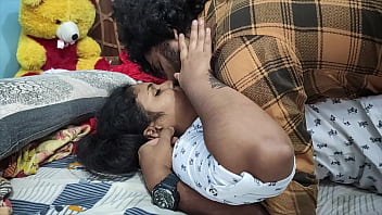 An intense moment of passion between two lovers