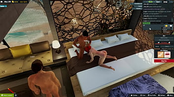 Corno assistindo a esposa levar pau sem dó