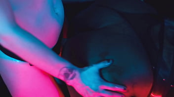 Foot fetish & strap on