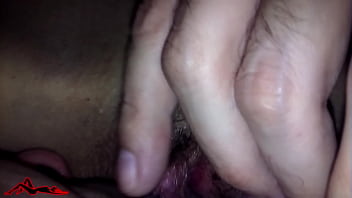 Long pussy sucking for my wife in close up