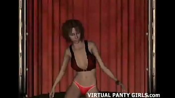 3d anime babes in pantyhose and lingerie