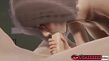 Hot anime girl fiona with big tits explore 3d hentai titfuck handjob and hot blowjob cumshot in honey select 2