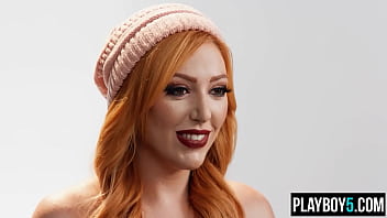 Chubby redhead mature podcast interview and hairy pussy fingering