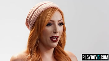 Chubby redhead mature podcast interview and hairy pussy fingering