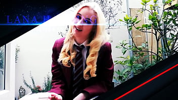 Teen gets railed behind her twin's back