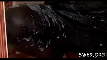 Perverted wench covered in slime