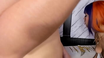 After the two girls get their throats fucked it ends in an intense pov