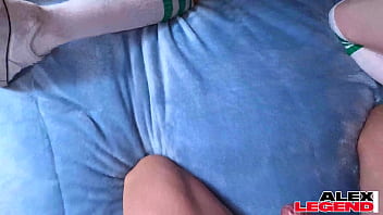 Sexy bffs lexi lore & leda lathoria share a huge banana so delicously