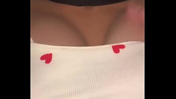 Hijab wearing arab girl plays with her huge boobs solo muslim slut shows her tits