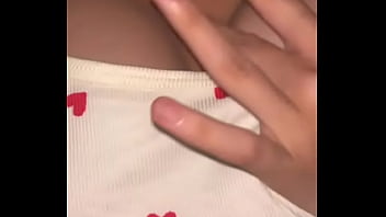 Hijab wearing arab girl plays with her huge boobs solo muslim slut shows her tits