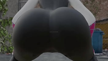 Spider gwen is beautiful she have a beautiful ass