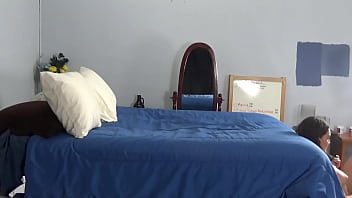 Juicy brunette ride cock on camera