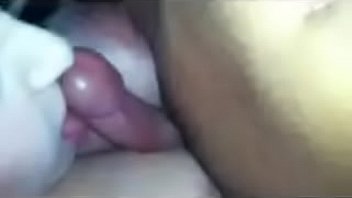 Whore with big tits sucks cock
