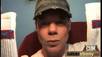 Interracial gangbang with white dicks 26