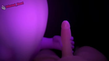 Purple shortstack strokes your cock