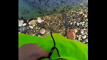 Little beach girl want to suck big dick #outdoor #tan #beach #teen #blowjob #publicsex