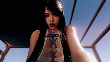 Cowgirl and doggystyle for sexy babe