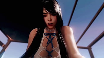 Cowgirl and doggystyle for sexy babe