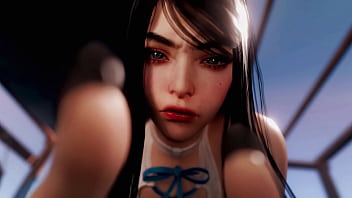 Cowgirl and doggystyle for sexy babe