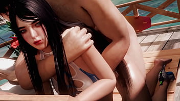 Cowgirl and doggystyle for sexy babe