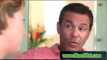 Nuru wet massage asian masseuse gives pleasure 10