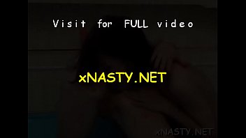 Passionate lovemaking for these concupiscent legal age teenager love birds